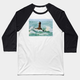 Lighthouse of Pointe du Raz - France -Brittany Baseball T-Shirt